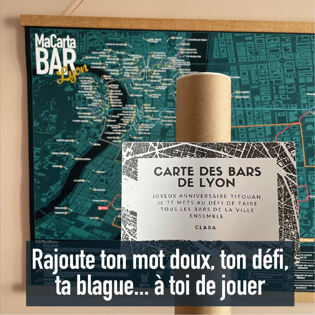 Carte des Bars de Lyon