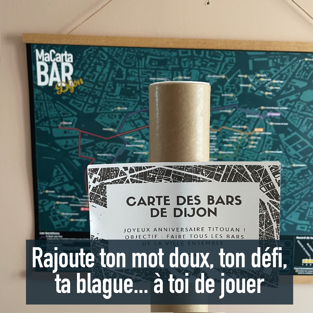 Carte des Bars de Dijon