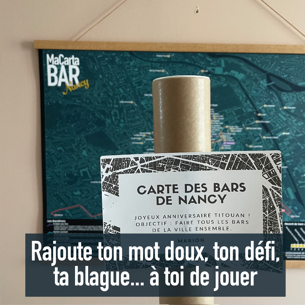 Carte des Bars de Nancy