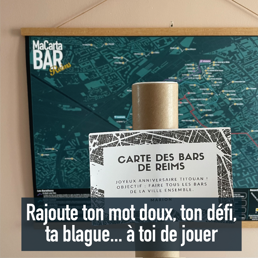 Carte des Bars de Reims