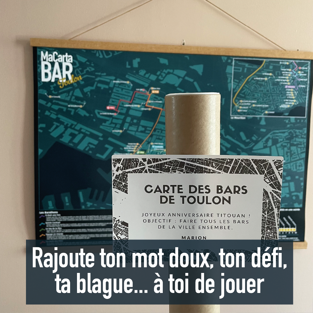 Carte des Bars de Toulon