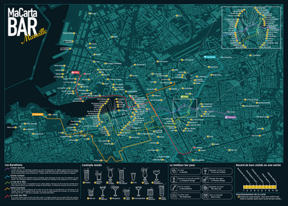 Carte des Bars de Marseille