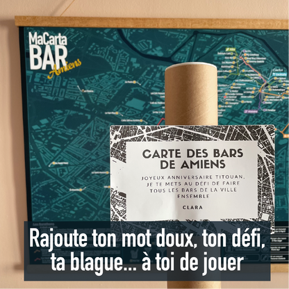 Carte des Bars d'Amiens