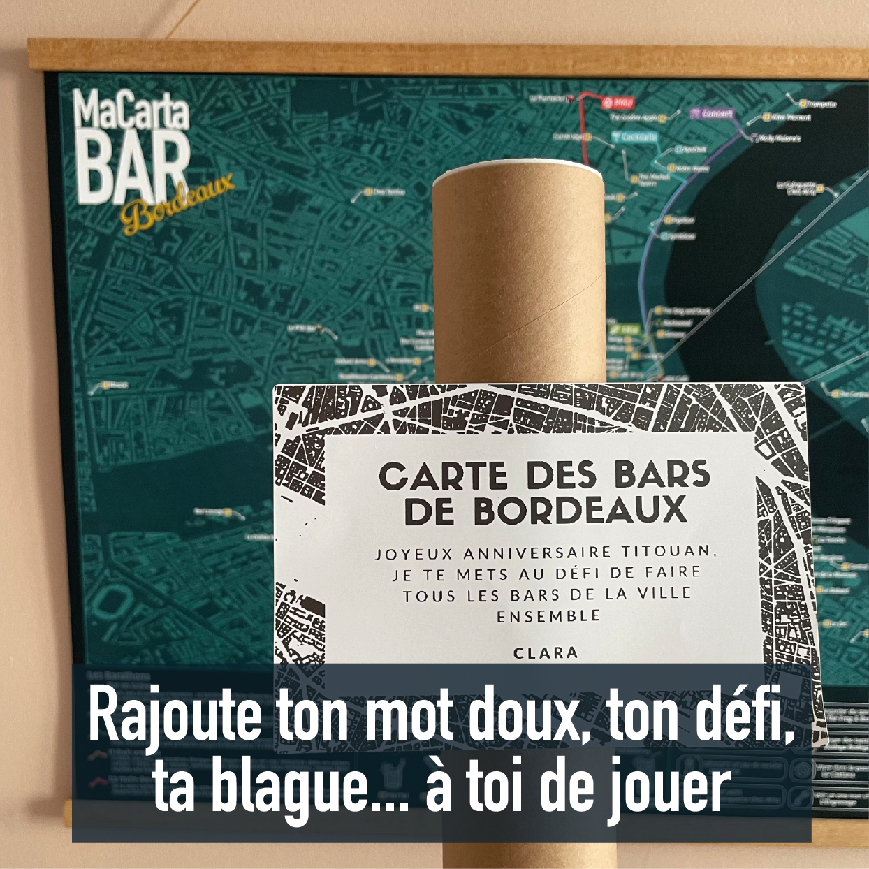 Carte des Bars de Bordeaux