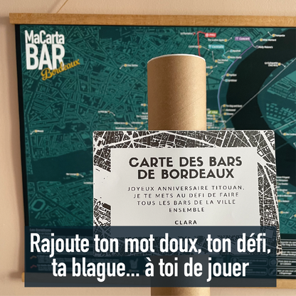 Carte des Bars de Bordeaux
