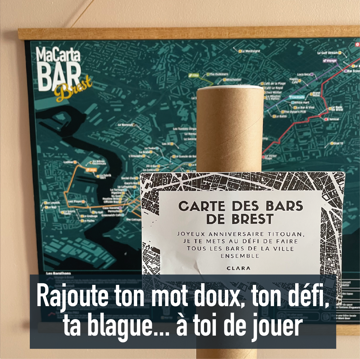 Carte des Bars de Brest