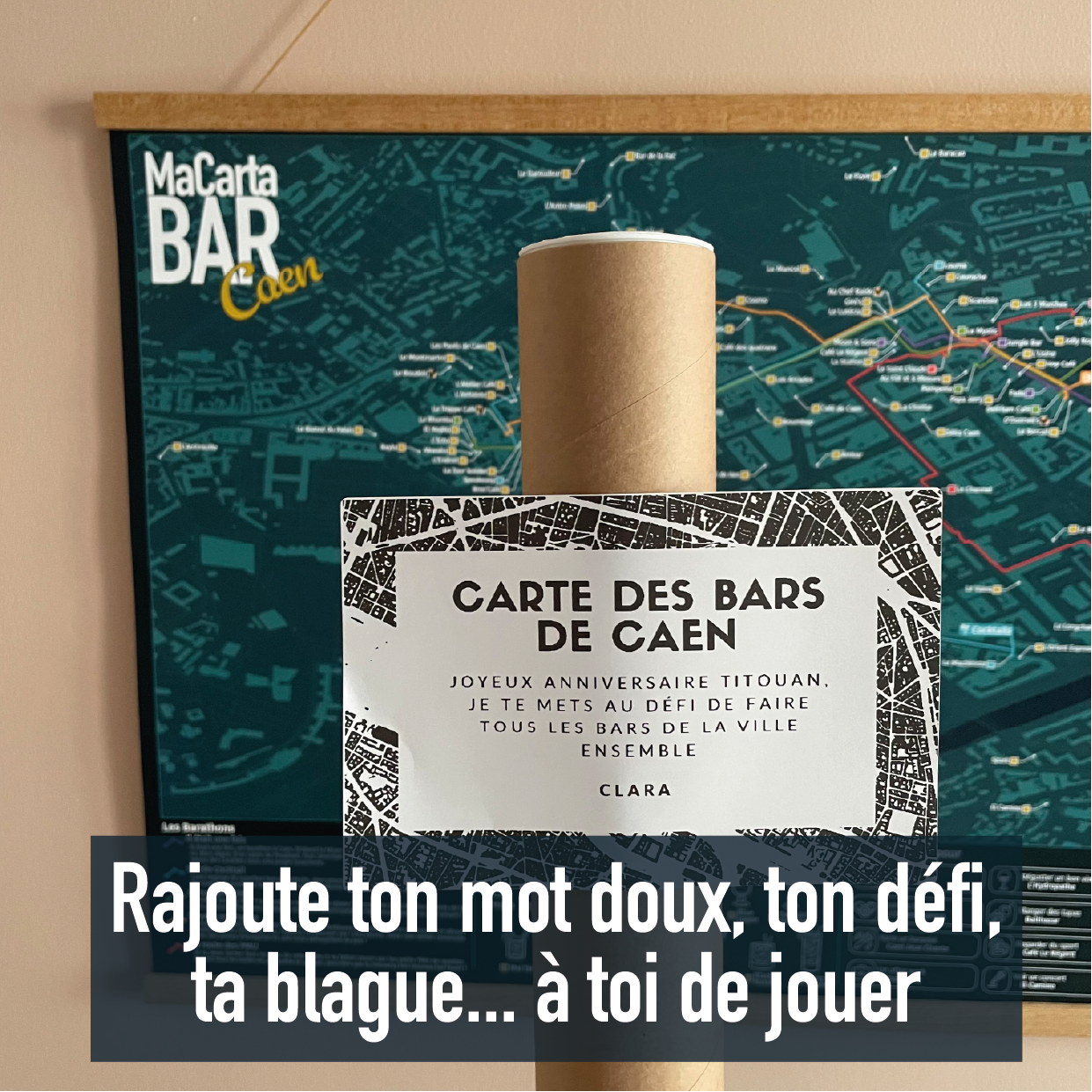 Carte des Bars de Caen