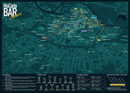 Carte des Bars de Amiens