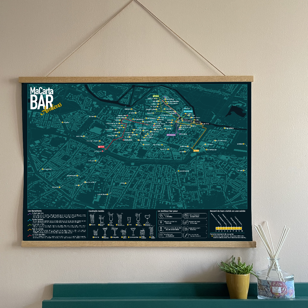 Carte des Bars de Amiens