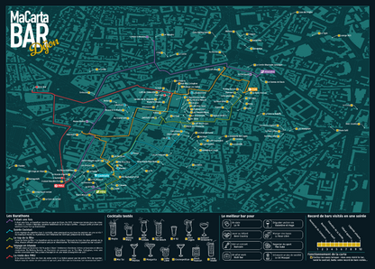 Carte des Bars de Dijon