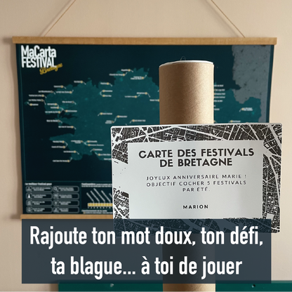 Carte des Festivals de Bretagne