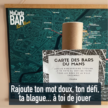 Carte des Bars du Mans