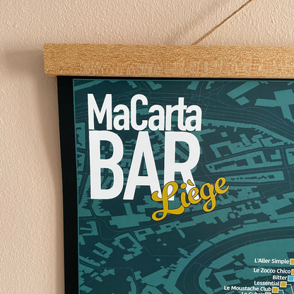 Carte des Bars de Liège