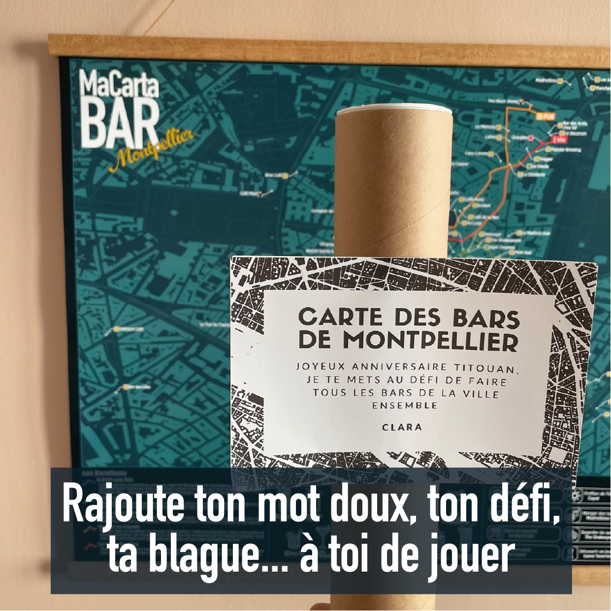 Carte des Bars de Montpellier