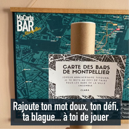 Carte des Bars de Montpellier