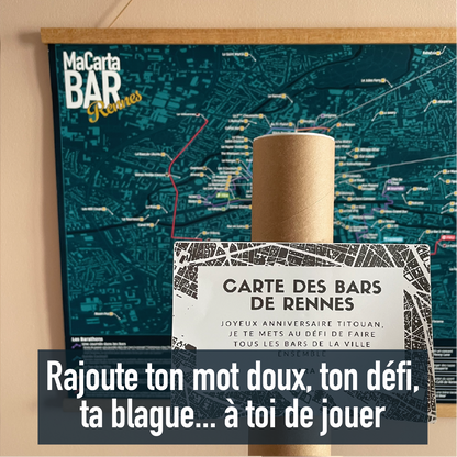 Carte des Bars de Rennes