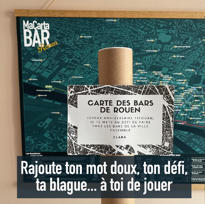 Carte des Bars de Rouen