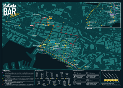 Carte des Bars de Toulon